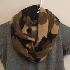 Michael Kors Camo Infinity Scarf